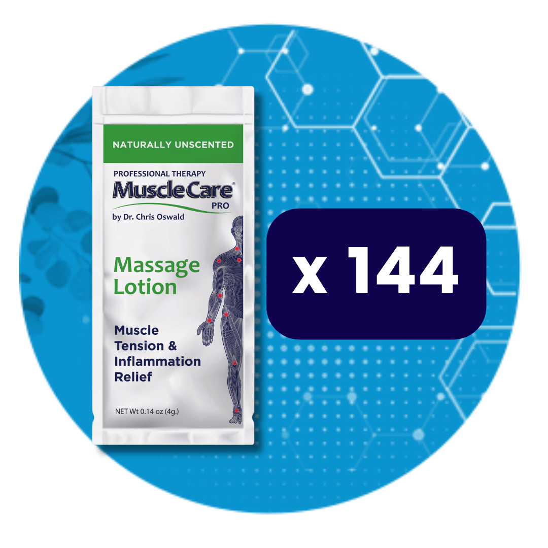 Unscented Massage Lotion (4g sachet) - box of 144